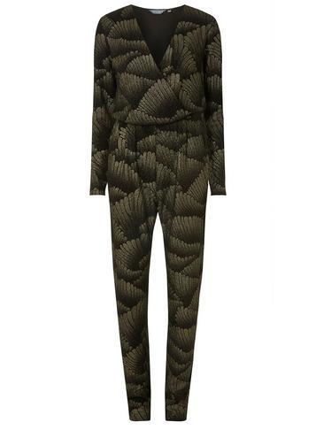Dorothy Perkins *tall Gold Shimmer Jumpsuit