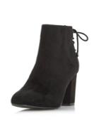 Dorothy Perkins *head Over Heels By Dune Black 'olli' Ankle Boots