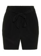 *vero Moda Black Tie Waist Shorts