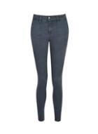 Dorothy Perkins Petite Charcoal Utility Darcy Jeans