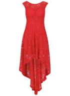 Dorothy Perkins *izabel London Red Lace Dress