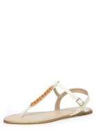 Dorothy Perkins White T-bar Sandals