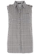 Dorothy Perkins Sleeveless Gingham Shirt