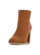 Dorothy Perkins *head Over Heels By Dune Tan Paradisea Ladies Ankle Boots