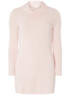 Dorothy Perkins Petite Pink Cowl Neck Tunic