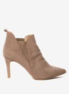 Dorothy Perkins *lily & Franc Taupe 'jodie' Ankle Boots