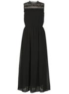 Dorothy Perkins *izabel Black Sleeveless Maxi Dress