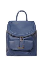 Dorothy Perkins Blue Foldover Backpack