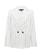 Dorothy Perkins White Pinstripe Blazer