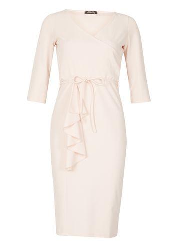 Dorothy Perkins *feverfish Pink Frill Wrap Dress