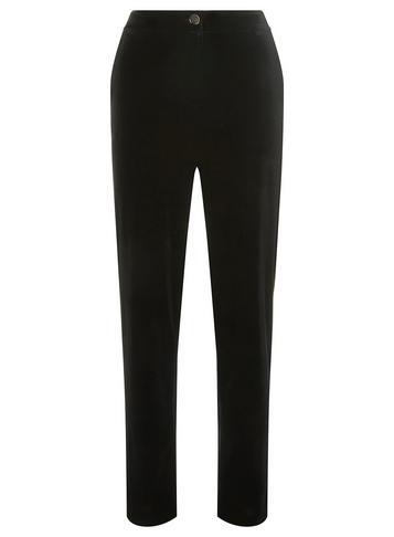 Dorothy Perkins *tall Black Velvet Slim Suit Trousers