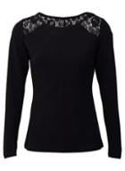 *izabel London Black Lace Jumper
