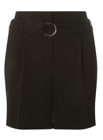 Dorothy Perkins *tall Black O-ring Shorts