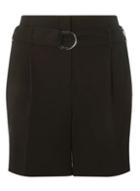 Dorothy Perkins *tall Black O-ring Shorts