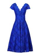 *jolie Moi Royal Blue Lace Prom Dress