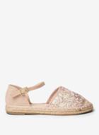 Dorothy Perkins Nude Clarissa Lace Espadrilles