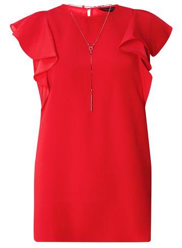 Dorothy Perkins *tall Red Necklace T-shirt