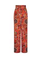 Dorothy Perkins Red Paisley Print Palazzo Trousers