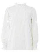Dorothy Perkins Iovry Shirred Anf Frilled Top