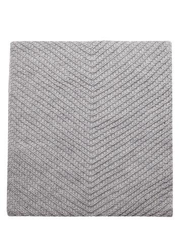 Dorothy Perkins Grey Chevron Knitted Scarf