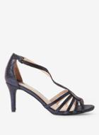 Dorothy Perkins Wide Fit Navy 'bethanie' Sandals