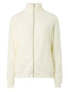 Dorothy Perkins Ivory Borg Zip Through Jumper