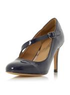 Dorothy Perkins *head Over Heels By Dune 'anitta' Navy High Heel Shoes