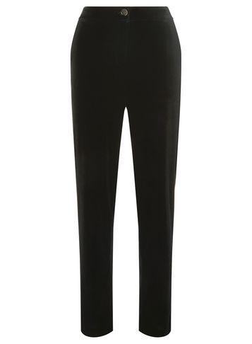 Dorothy Perkins *tall Black Velvet Slim Trousers