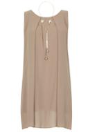 Dorothy Perkins *izabel London Stone Necklace Trim Top