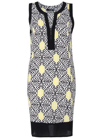 Dorothy Perkins *quiz Multi Coloured Aztec Print Dress