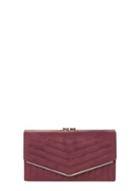 Dorothy Perkins Burgundy Quilt Dome Purse