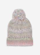 Dorothy Perkins Multi Colour Glitter Knitted Pom Hat