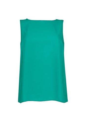 Dorothy Perkins Jade Cross Back Top