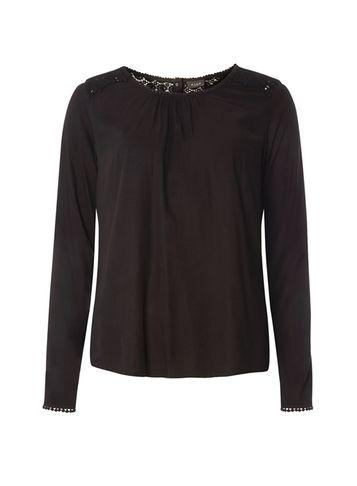 Dorothy Perkins *vila Crochet Back Blouse