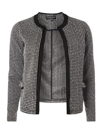 Dorothy Perkins Black And White Boucle Jacket