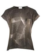 Dorothy Perkins Rose Gold Chevron T-shirt