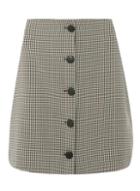 Dorothy Perkins Black Port Checked Mini Skirt