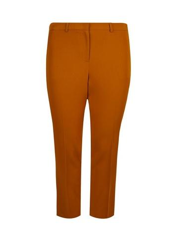 Dorothy Perkins *dp Curve Tan Elastane Ankle Grazer Trousers