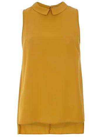 Dorothy Perkins Petite Ochre Longline Top