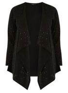 Dorothy Perkins *amy.k Curve Black Waterfall Sequin Jacket
