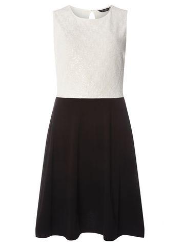 Dorothy Perkins Sleeveless Sequin Fit And Flare Dress