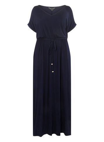 Dorothy Perkins *dp Curve Navy Jersey Maxi Dress