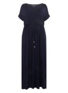 Dorothy Perkins *dp Curve Navy Jersey Maxi Dress