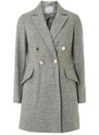 Dorothy Perkins Petite Grey Double Breasted Coat