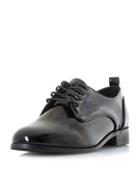 Dorothy Perkins *head Over Heels By Dune Greta Black Ladies Flat Shoes