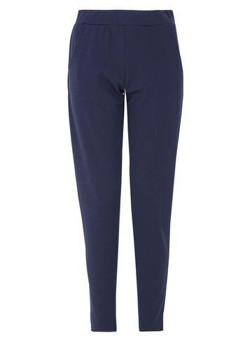 Dorothy Perkins *quiz Navy Tapered Leg Trousers