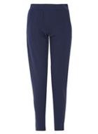 Dorothy Perkins *quiz Navy Tapered Leg Trousers