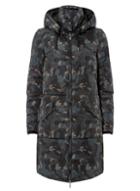 Dorothy Perkins *only Green Camouflage Print Puffer Jacket