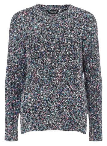 Dorothy Perkins Black Rainbow Tinsel Jumper