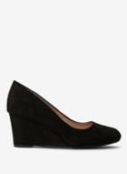 Dorothy Perkins Wide Fit Black Dreams Court Shoes
